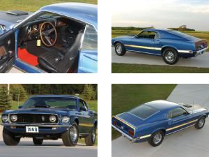 1969 Ford Mustang Mach 1 Cobra Jet